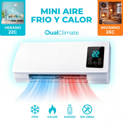 DualClimate - Mini Aire Acondicionado 2 en 1 (Top 2026)