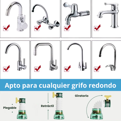 Filtro Extensor Anti-Salpicaduras | AquaFlex™