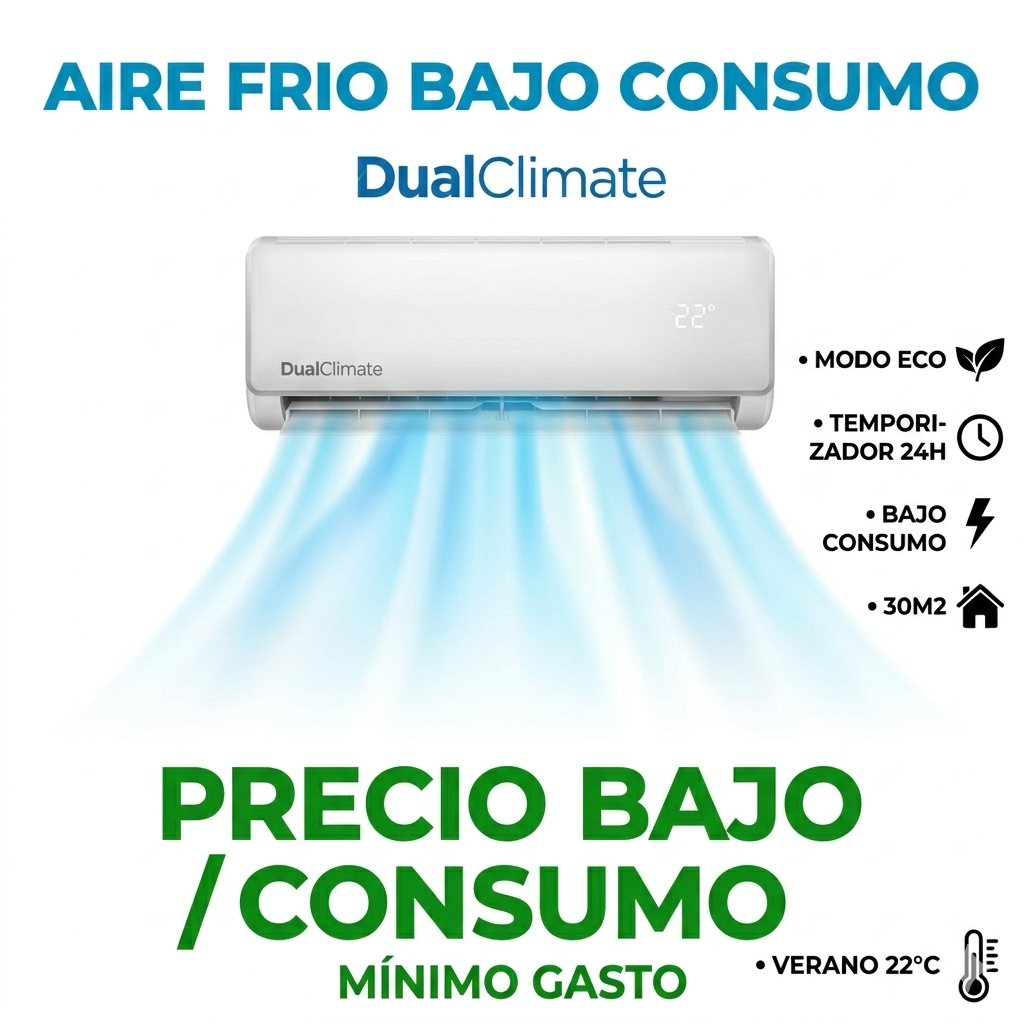 DualClimate - Mini Aire Acondicionado 2 en 1 (Top 2026)