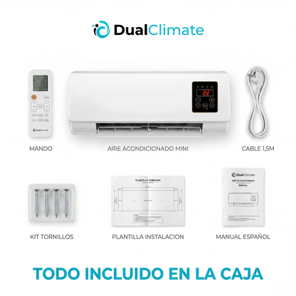 DualClimate - Mini Aire Acondicionado 2 en 1 (Top 2026)