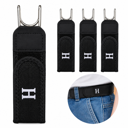 Cinturón ajustable y cómodo con hebilla de velcro universal elástica.