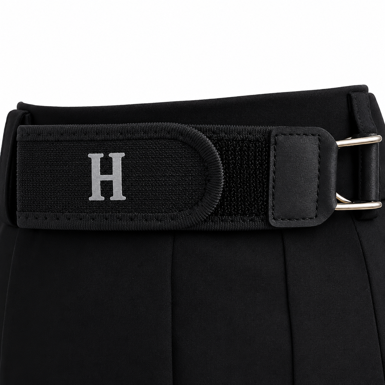 【Paquete de 2】Cinturón ajustable y cómodo con hebilla de velcro universal elástica.