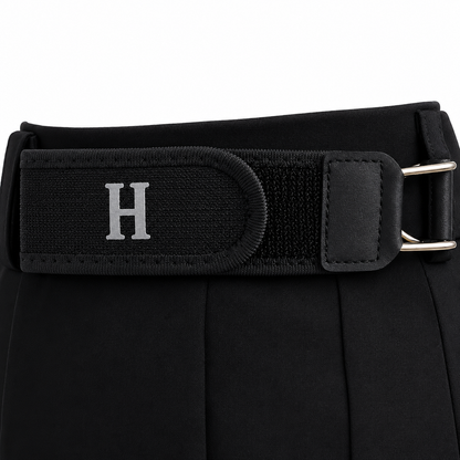 Cinturón ajustable y cómodo con hebilla de velcro universal elástica.