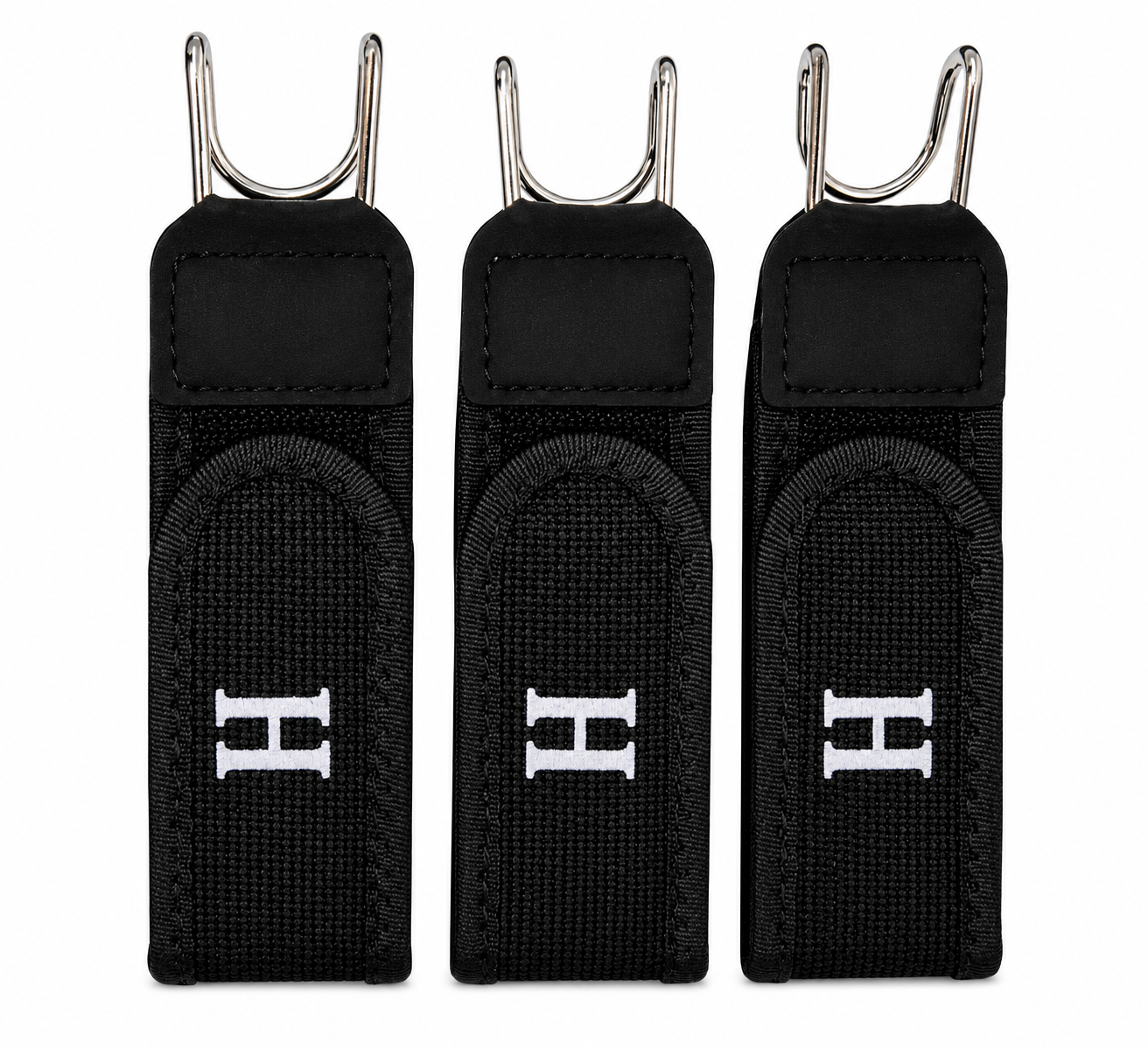【Paquete de 2】Cinturón ajustable y cómodo con hebilla de velcro universal elástica.