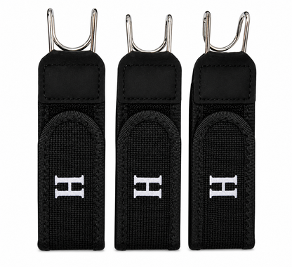 Cinturón ajustable y cómodo con hebilla de velcro universal elástica.